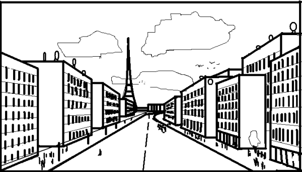 Город в перспективе