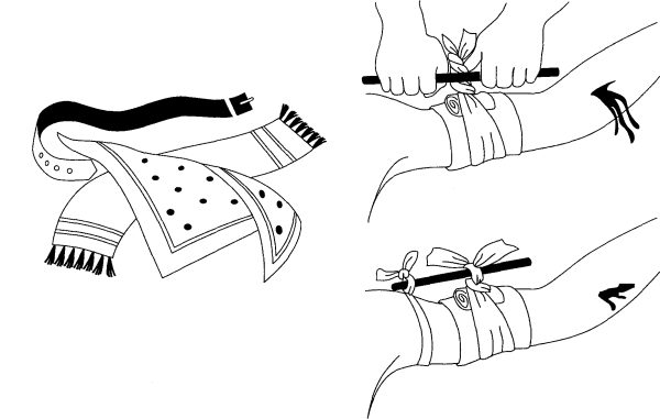 Раскраска бинт