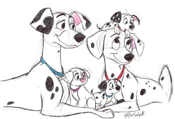 101 Далматинец диковенкака