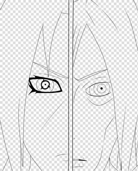 Набросок Нагато Узумаки.