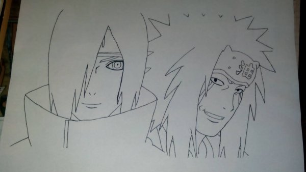 Наруто раскраска Нагато