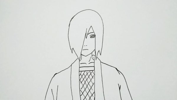 Наруто раскраска Нагато