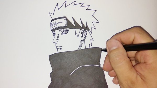 Какинарисовать Какаши