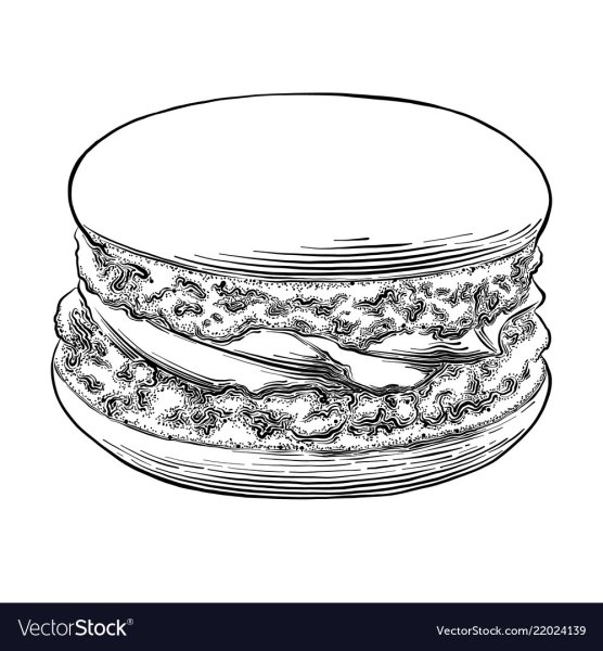 Макаронс рисовать