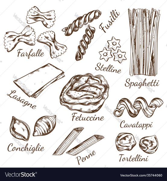 Паста зарисовка