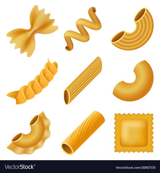 Макет макароны