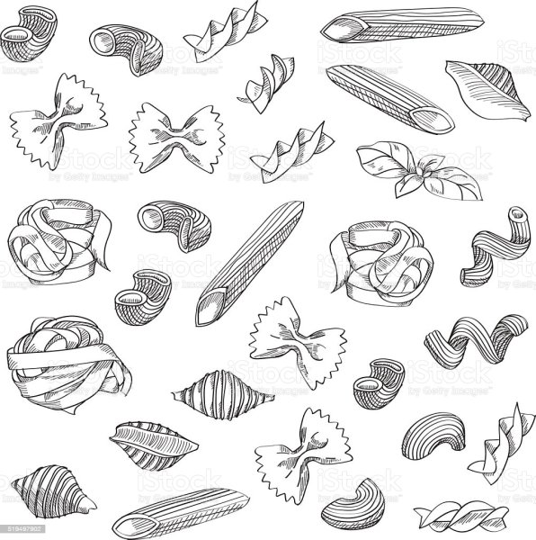 Макароны чб