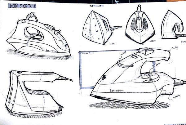 Набросок утюга
