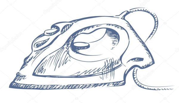 Эскиз утюга