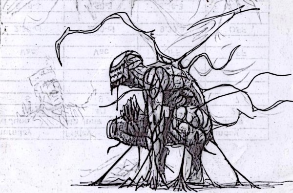 Карнаж карандашом