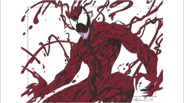 Карнаж из карандаша