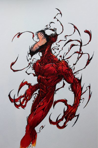 Веном для срисовки