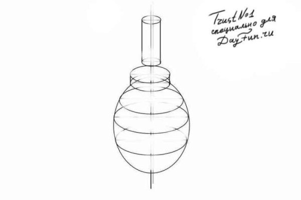 Рисунок гранаты карандашом