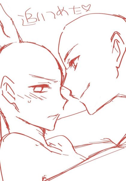 Романтические позы для рисования