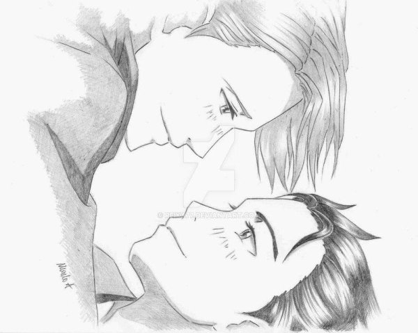 Рисунки для срисовки яой