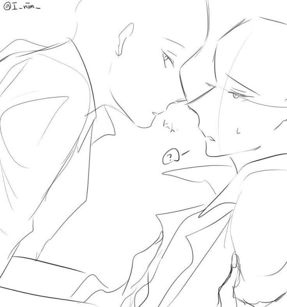 Яойные позы для рисования