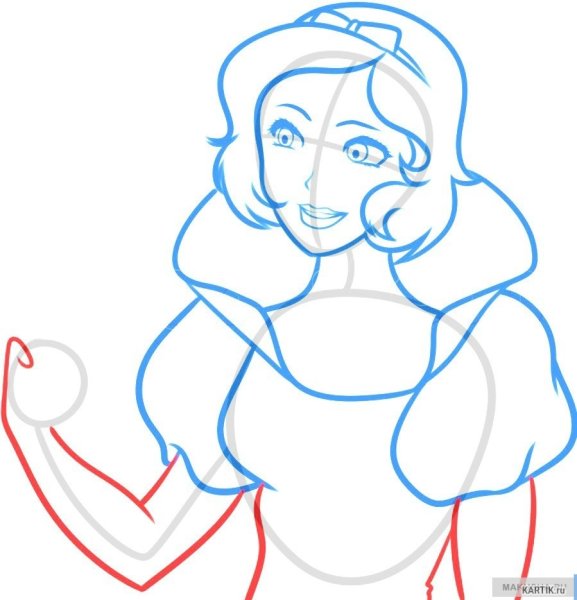Белоснежка рисунок