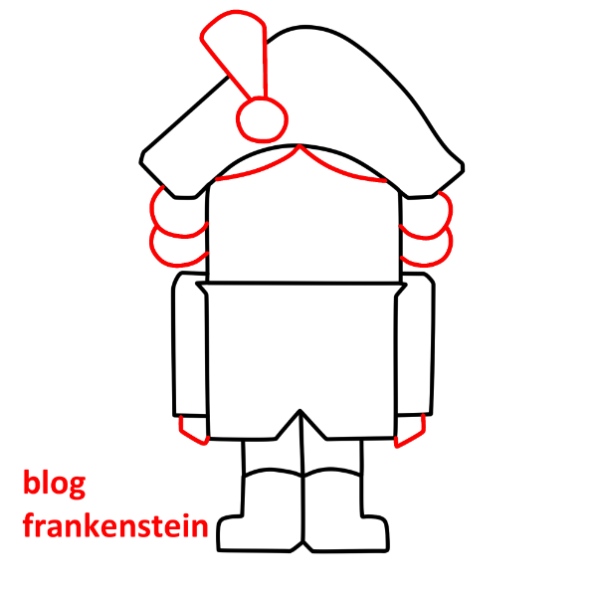Нарисовать Щелкунчика поэтапно