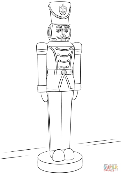 Щелкунчик рисунок