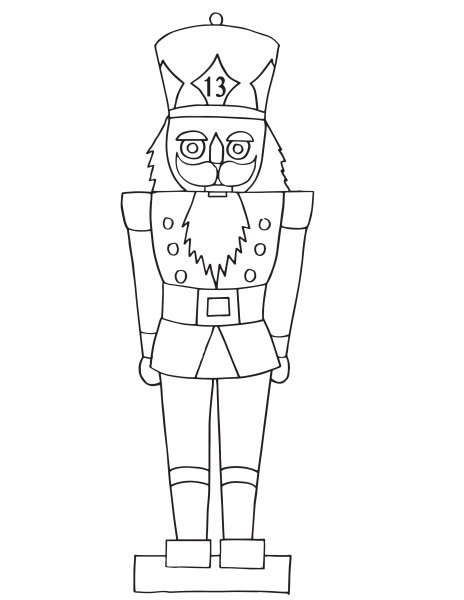 Щелкунчик рисунок