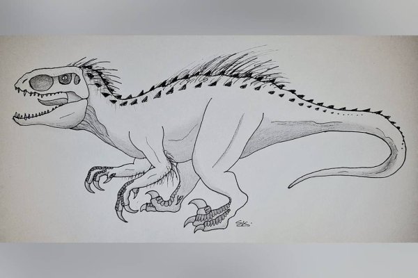 Рисунок индораптора