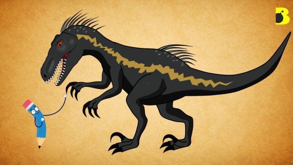 Индораптор и белый Индораптор