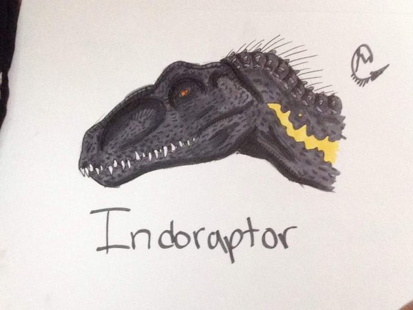 Индораптор рекс скетч