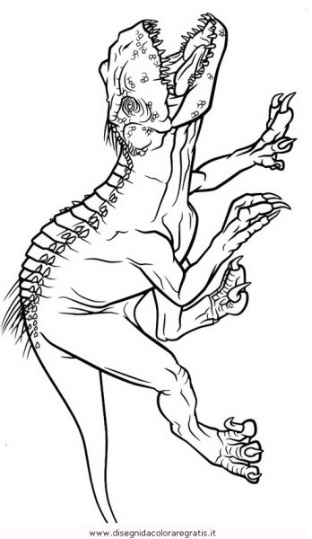 Карнотавр динозавр раскраска