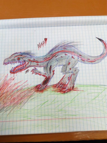 Рисунок индораптора