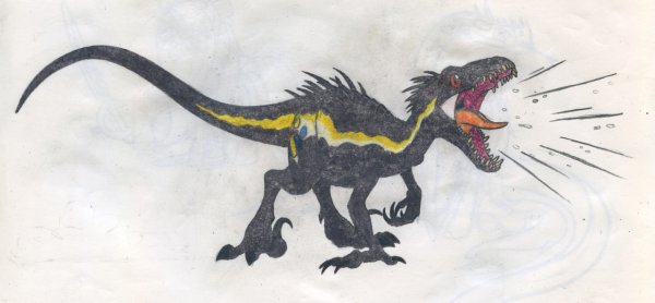 Индоминус рисунок