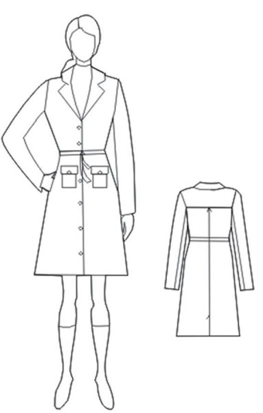 Позы для рисования в накидке