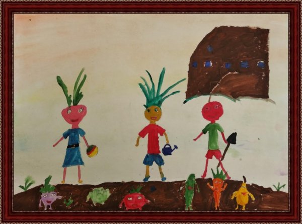 Рисование для детей Чипполино