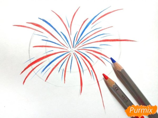 Фейерверк карандашом