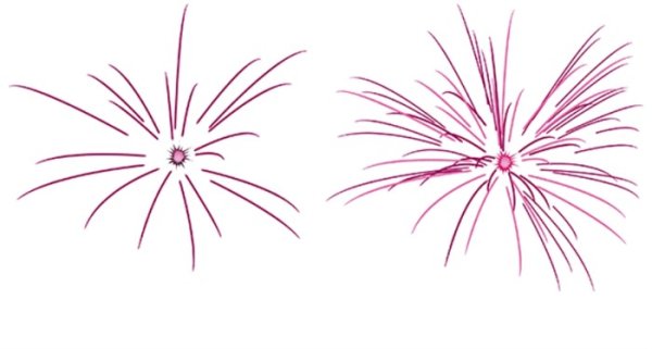 Салют карандашом