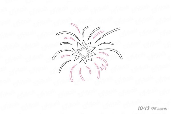 Фейерверк карандашом