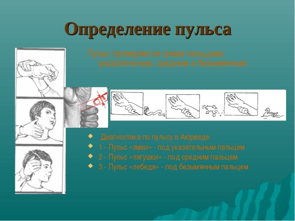 Определение пульса