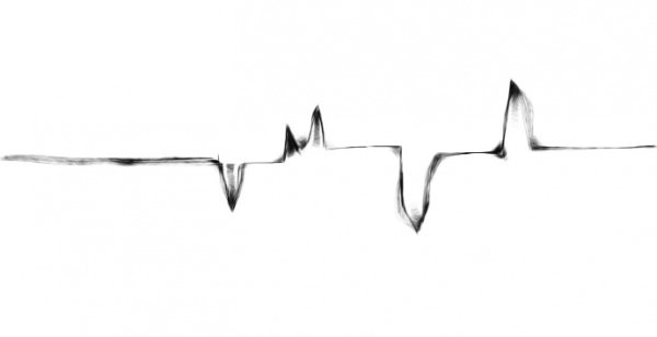 Пульс нарисовать карандашом