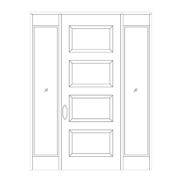 1 Дверь рисунок