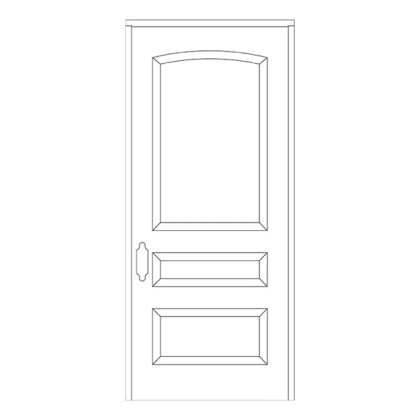 Эскиз двери