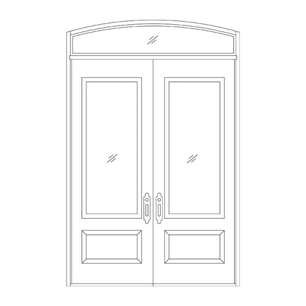 Дверь раскраска