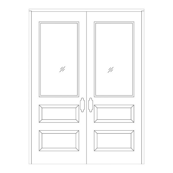 Дверь схематично