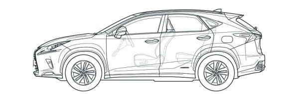 Чертежи Лексус NX 200
