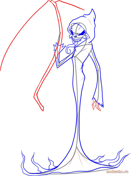 Рисунки про смерть лёгкие