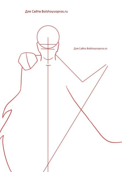 Поэтапное рисование смерти