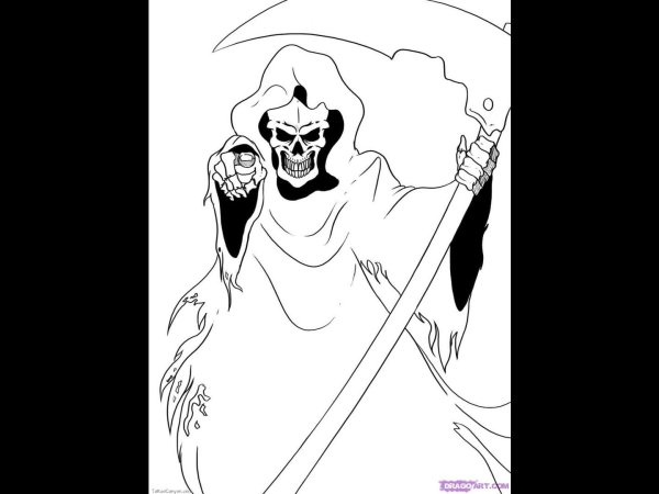 Рисунки про смерть лёгкие