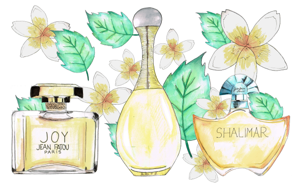 Духи иллюстрация