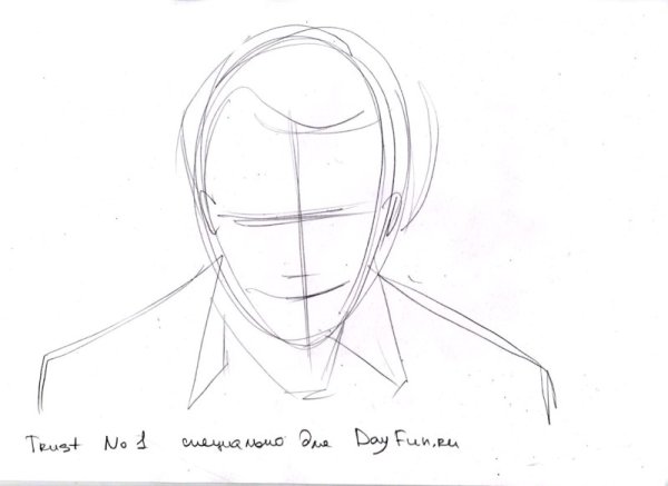 Как нарисовать Джокера поэтапно