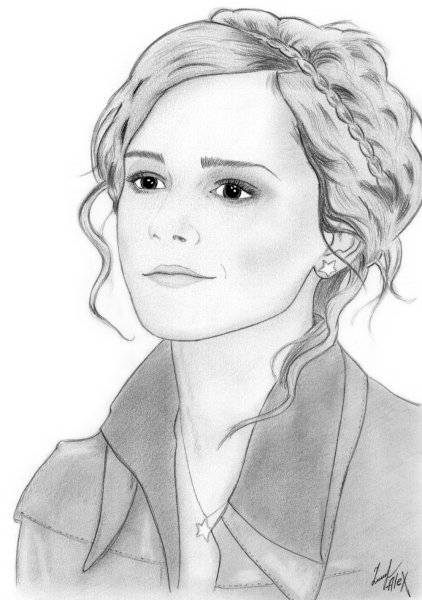 Гермиона Грейнджер скетч