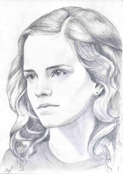 Гермиона Грейнджер рисунок