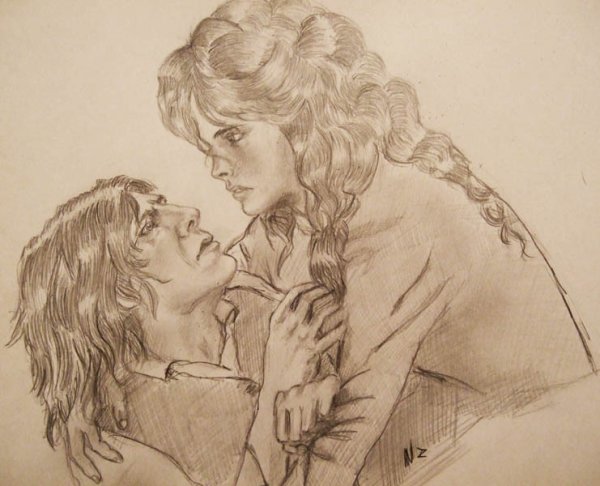 Раскраска Гарри Поттер Гермиона